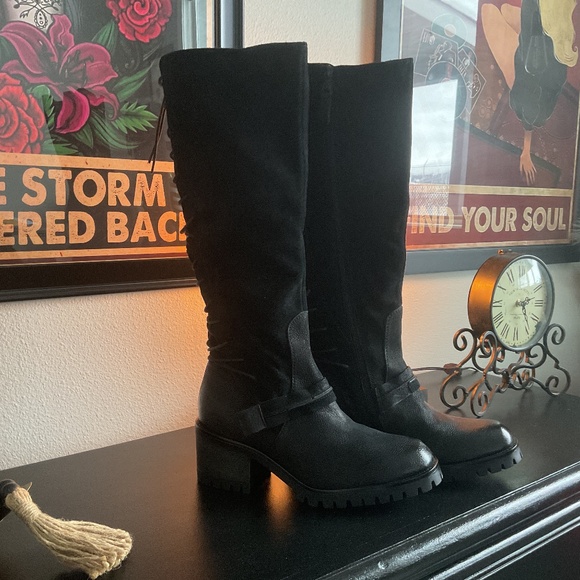 NWB tall Mayer black boots by Miz Mooz - Picture 1 of 12